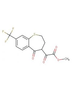 Astatech METHYL 2-OXO-2-(5-OXO-8-(TRIFLUOROMETHYL)-2,3,4,5-TETRAHYDROBENZO[B]THIEPIN-4-YL)ACETATE; 1G; Purity 95%; MDL-MFCD30530980